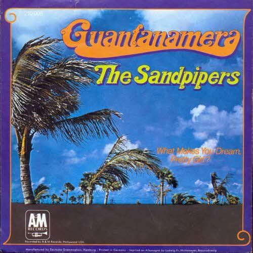 Dischi in vinile: Sandpipers - Guantanamera (7") – Usato da Romanshorn venduto da and_2nf7