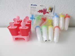 17Glace Förmchen - für selbstgemachtes Eis+Kühlbox