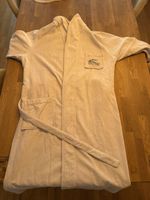 Lacoste Bademantel silber Grösse XL guter Zustand