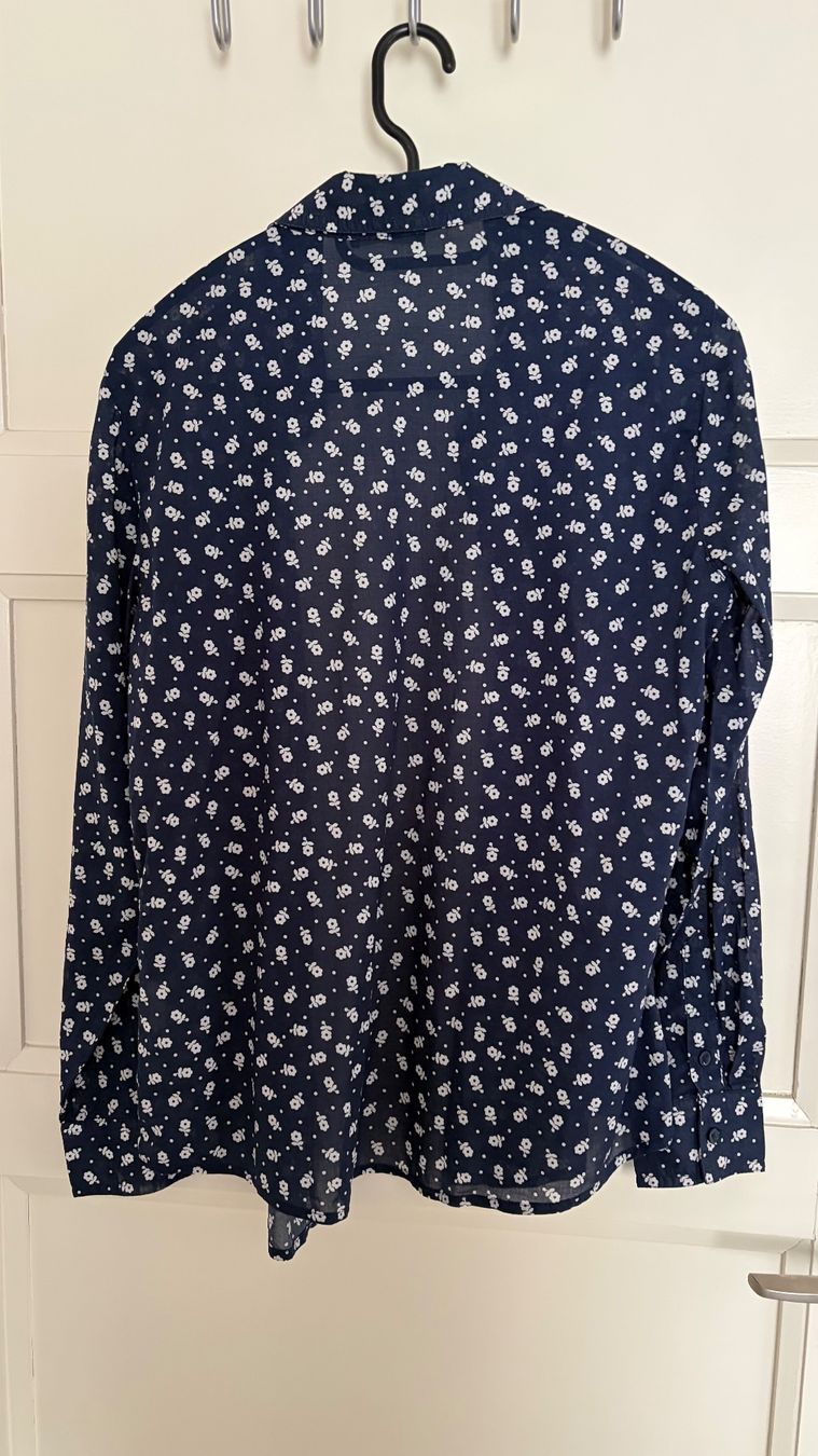 Benetton Camicette: Bluse mit weissen Blümchen – Usato da Wollerau venduto da sid_g2jc 1