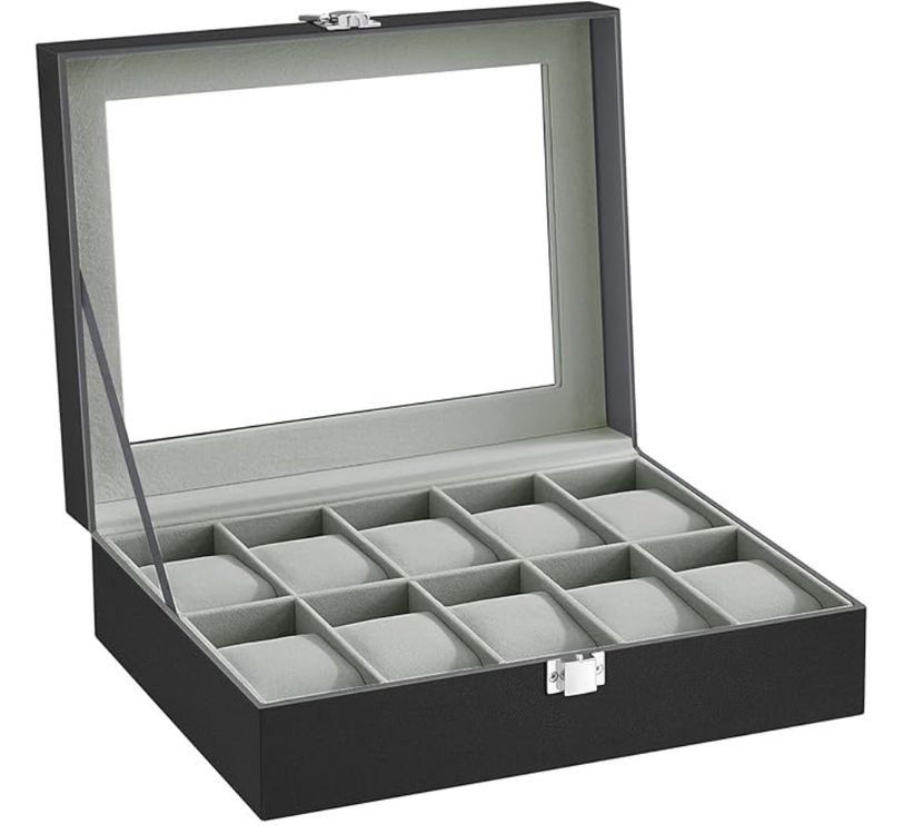 Boite À Montre 3 Emplacements De Montre Boîte D'Observation Amovible D