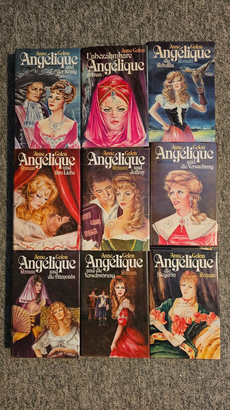 Libri: 9 Bücher Angélique – Usato da Gansingen venduto da Blaki