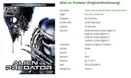 Alien vs. Predator - DVD