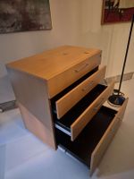 Büro Rollkommode Holzmit 4 Schubladen gebraucht