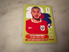 Panini Fussball WM 2026 Sticker Cristian Martinez PAN 10