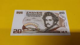 20 Schilling Österreichische Nationalbank 1. Oktober 1986