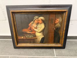 Antikes niederländisches Gemälde