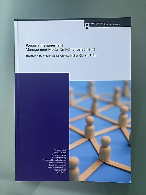 Bücher: Compendio Personalmanagement – Gebraucht aus Wünnewil von thomas1093