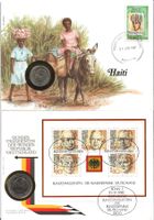 2 Münzbriefe Ausland 1982/87