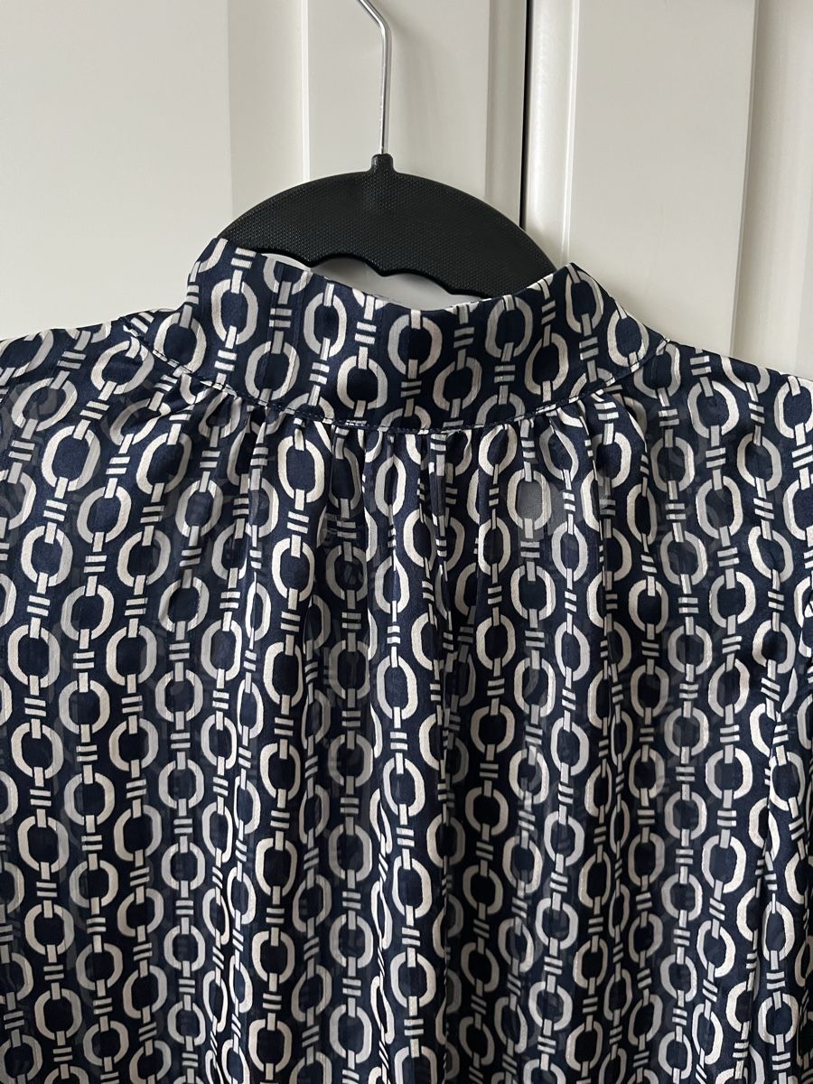 H&M Camicette: elegante Bluse mit Stehkragen – Nuovo (secondo la descrizione) da Allschwil venduto da eyl_bb8q 1