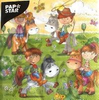Serviette pony farm (1237) 2Stk.