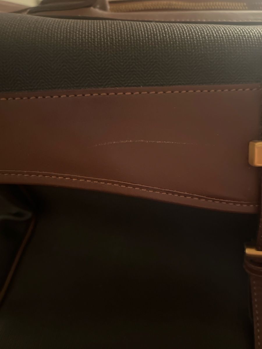 Dunhill Borse: Dunhill Weekender grün – Usato da Zürich venduto da nabisco 2