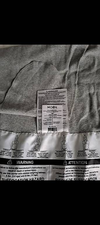 Marsupi portabebè: Tragetuch Moby Wrap – Usato da Grabs venduto da bur_nt72 2
