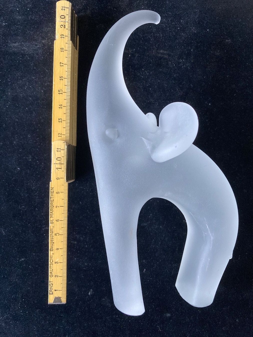 Statuette: Elefant aus Glas – Usato da Zürich venduto da Chaeffeler 4