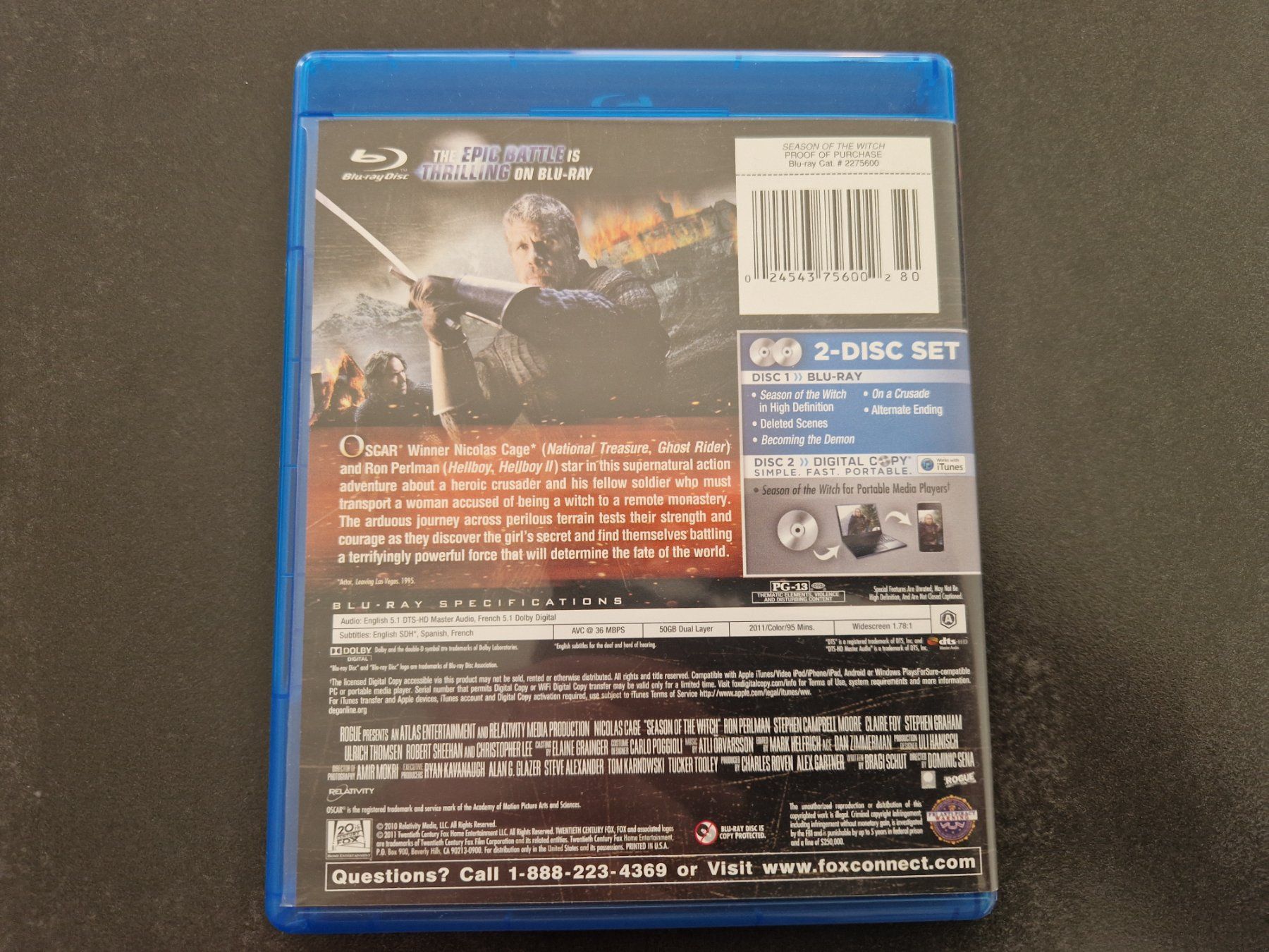 Alle DVDs: Season of the Witch Blu-Ray – Gebraucht aus Buchs SG von Herc01 2