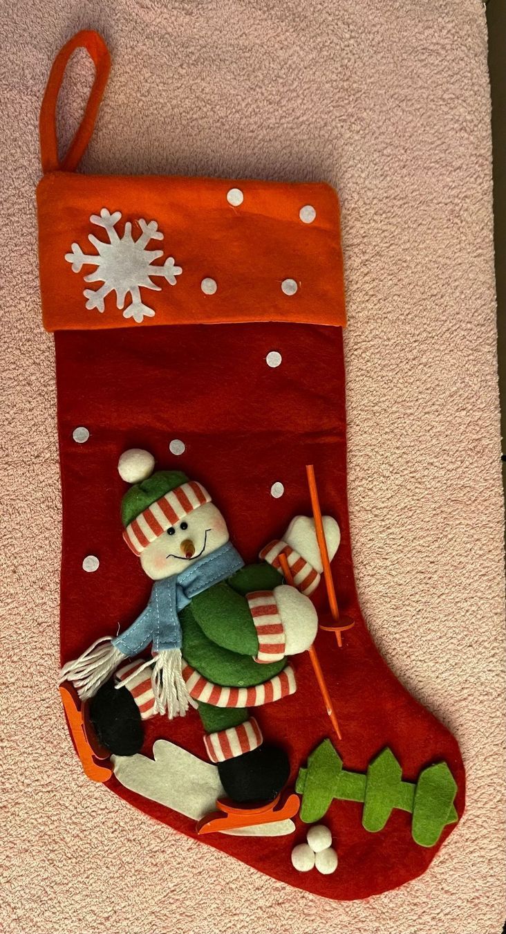 Alle Dekorationen: AKTION Weihnachtsstiefel mit Schneemann – Neu und originalverpackt aus Basel von Seifehuesli