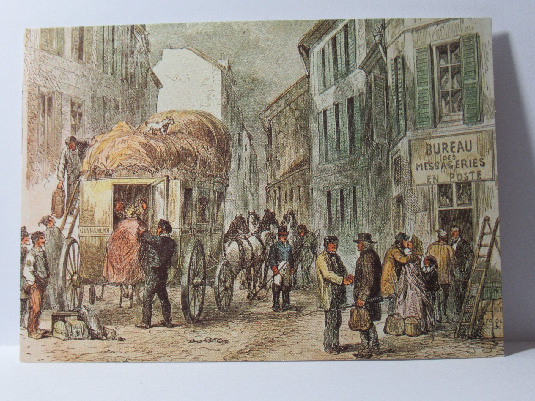 Cartes postales: Bildpostkarte , Postkutsche , Poststation Vevey – Neuf (Voir description) à Grenchen par Bluemchen1900