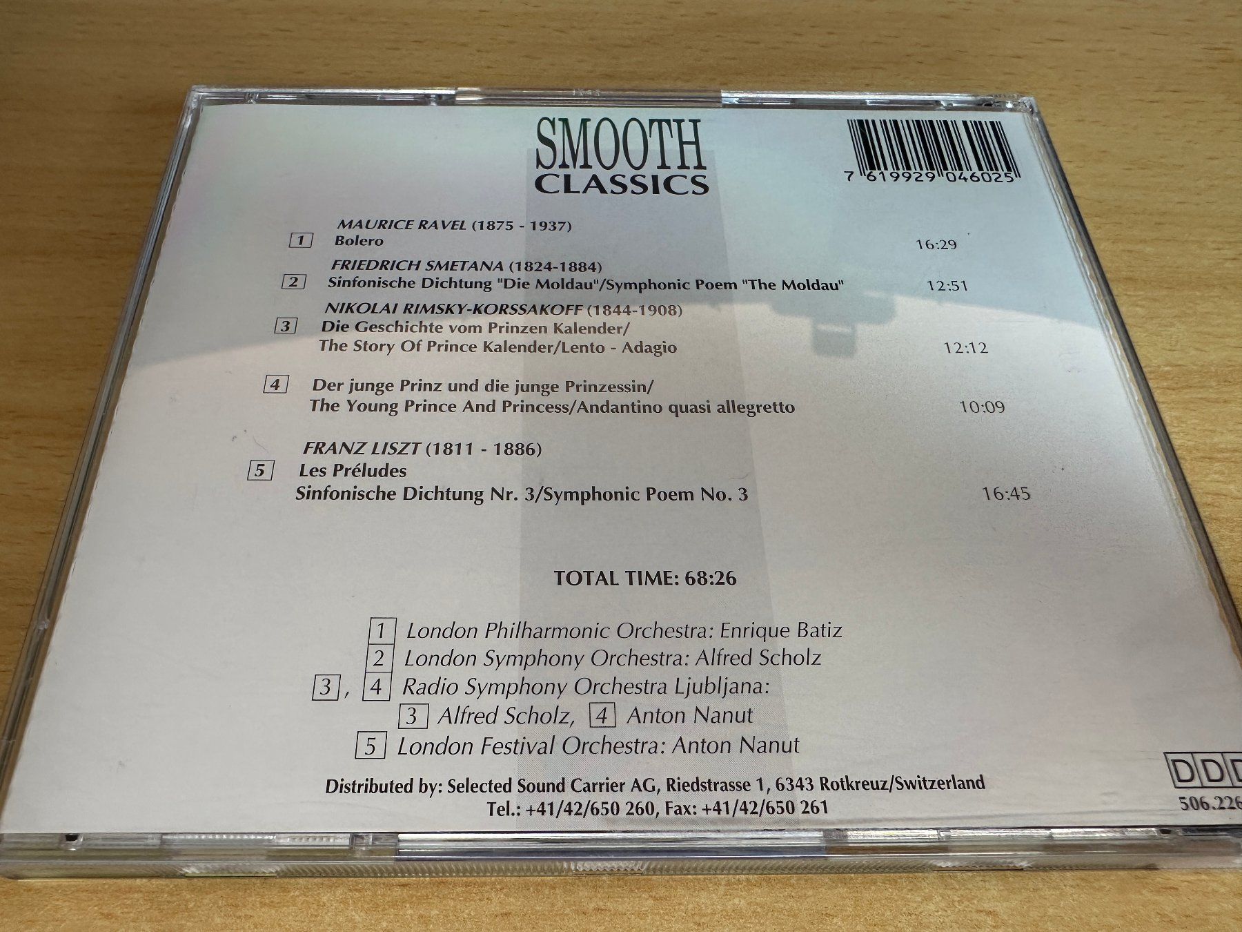 CD: Various – Symphonic Poems – Usato da Rikon im Tösstal venduto da Alpenmutz 1