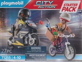 PLAYMOBIL  CITY ACTION 71255 FORZE SPECIALI E LADRO IN BICIC