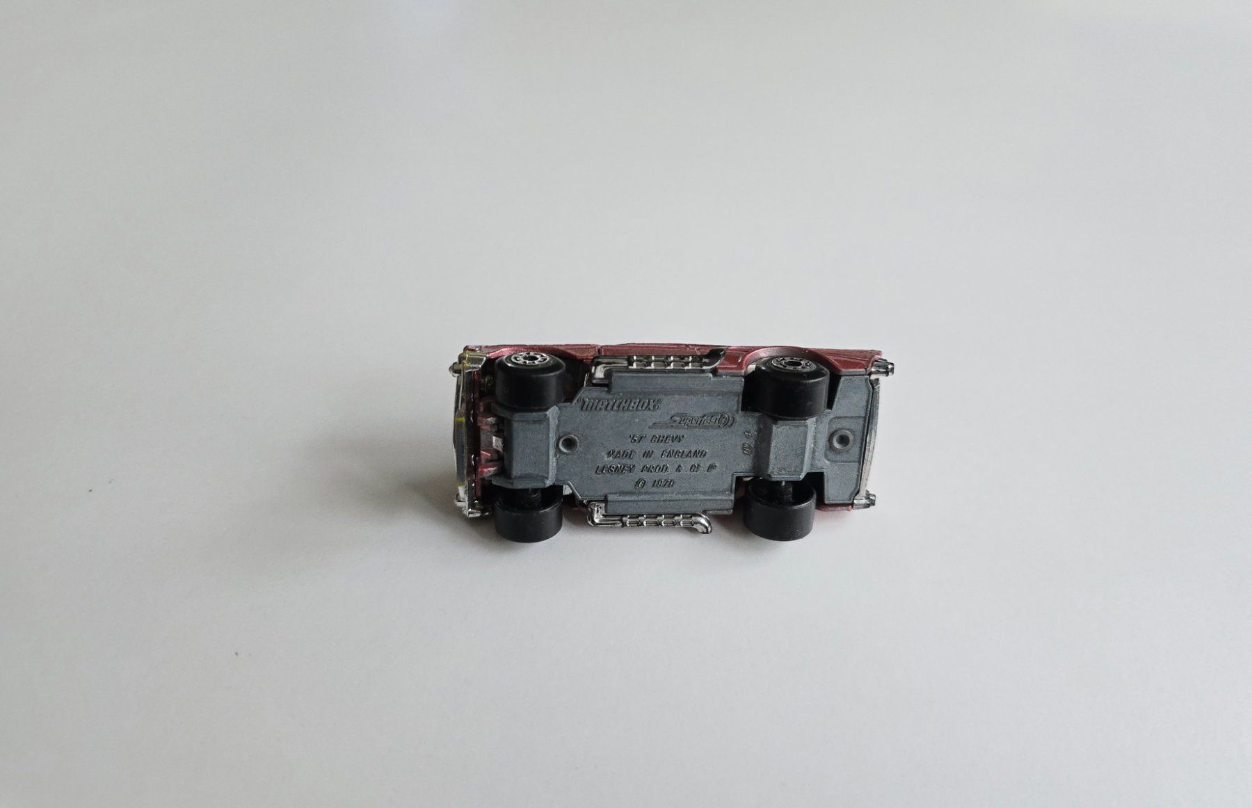 Matchbox Modellini d'auto: Matchbox Superfast '57 Chevy 1979 Lesney – Usato da Dättlikon venduto da Wundertuete_ 2