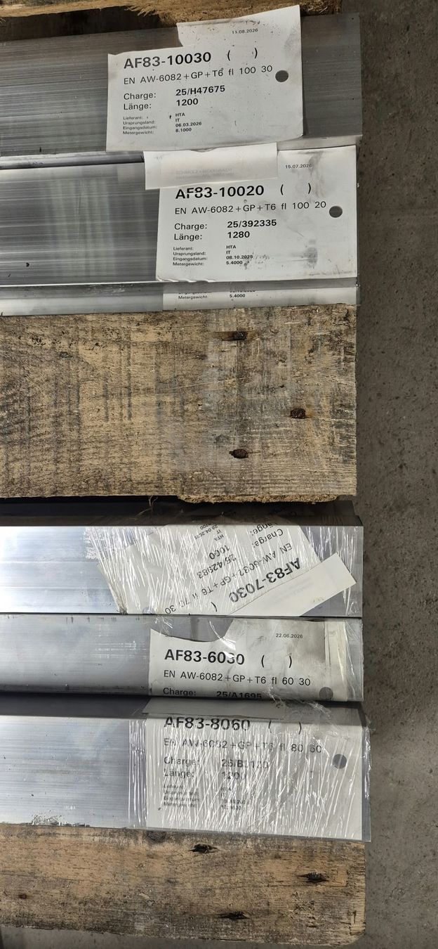 Tutti gli attrezzi: Rohmaterial Aluminium – Usato da Zürich venduto da Unameka 5