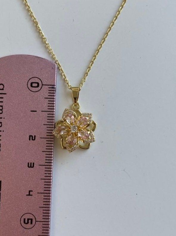 Catenine: 18KGP Blumenhalskette – Nuovo (secondo la descrizione) da Birmensdorf ZH venduto da M4rwin 2