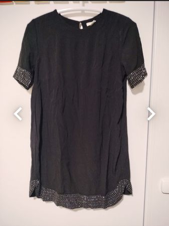 Shirt Kleid H&M gr 40 elegant Glitzer