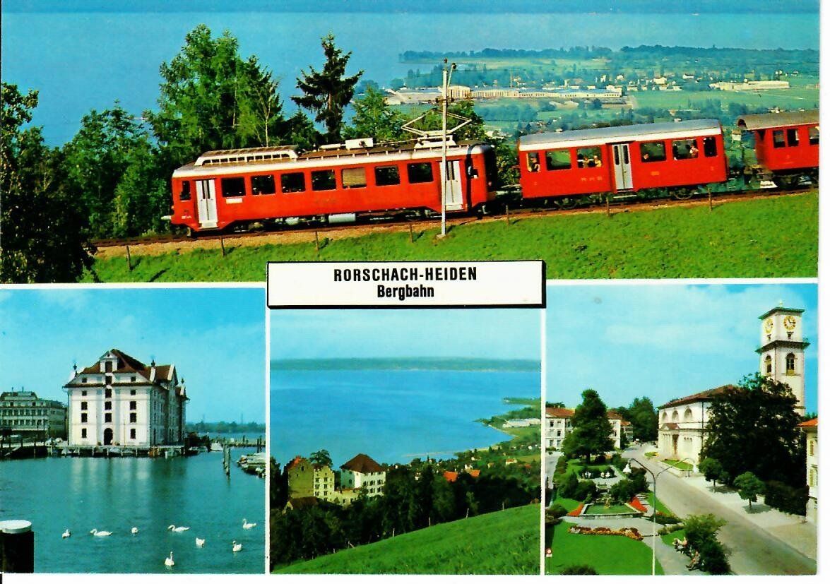Cartes postales: Rorschach - Heiden - Bergbahn – D'occasion à Hochdorf par Ziegel-16