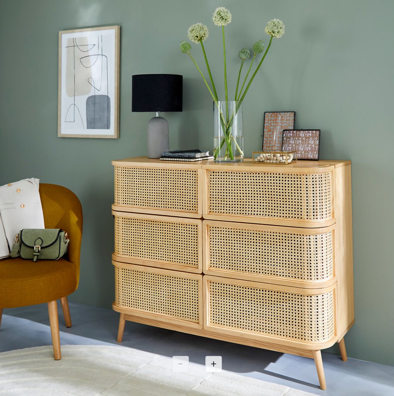 La Redoute Cassettiere: Commode 6 tiroirs en cannage La redoute – Nuovo (secondo la descrizione) da Lausanne venduto da Fanfan.dubs 4