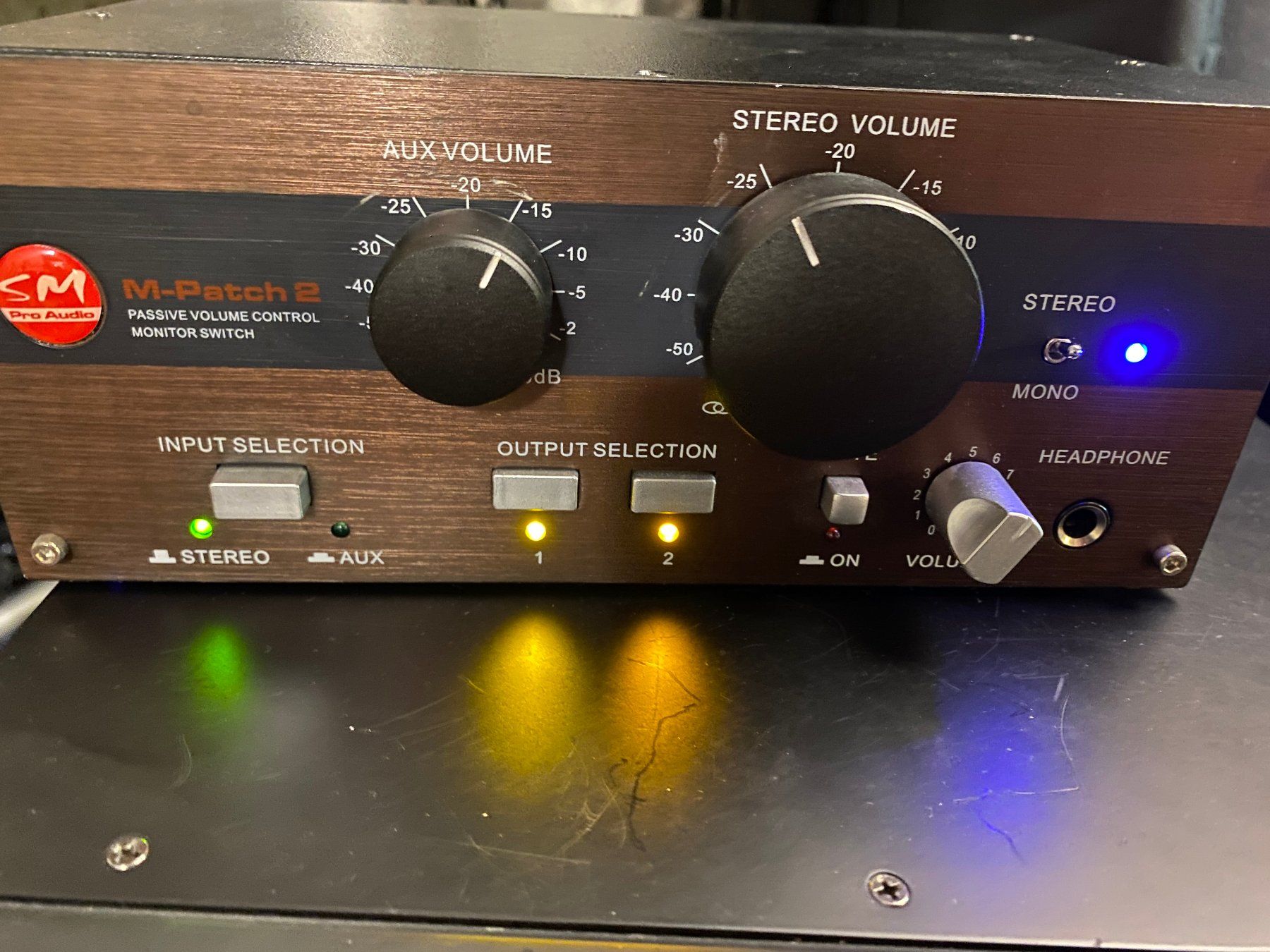 Equipement studio: Monitorcontroller SM-Audio M-Patch 2 – D'occasion à Bern par olkiuster