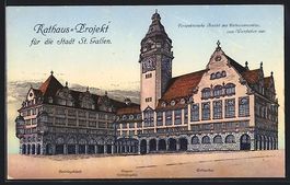 Litho St. Gallen, Rathaus-Projekt vom We