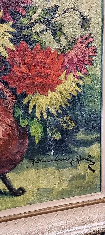 Dipinti: Gemälde mit Blumen, gross – Usato da Kaufdorf venduto da Nati-Nati 3