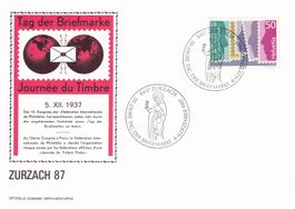 Tag der Briefmarke 1987 Zurzach 4.-6.12.1987
