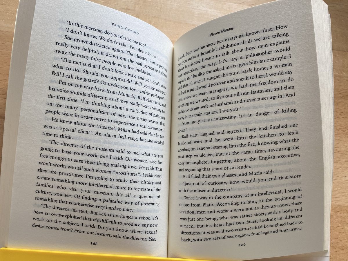 Bücher: Eleven minutes - Paulo Coelho – Gebraucht aus Schwarzenburg von Michellu 6