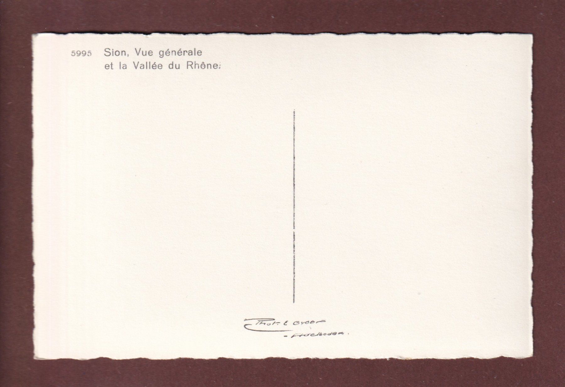 Cartes postales: SION et la Vallée du Rhône – D'occasion à Pully par nicecards 1