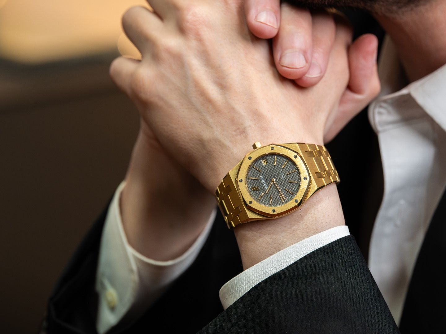Audemars Piguet Orologi: Audemars Piguet Royal Oak Jumbo 5402BA Full set – Usato da Genève venduto da Swisstreasures-SA 8