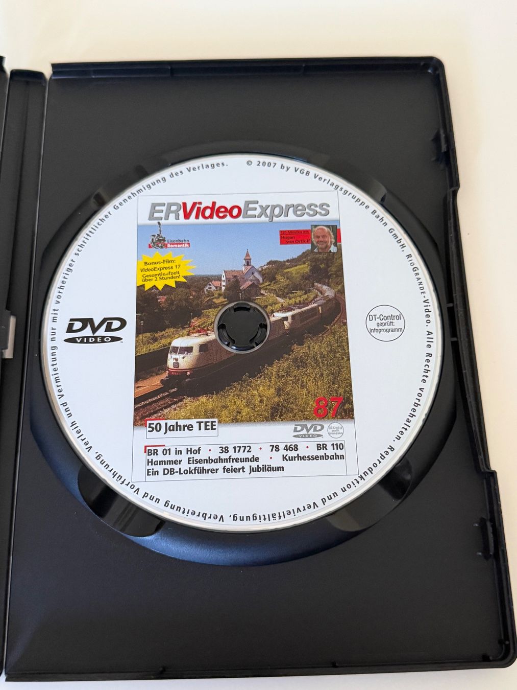 Tutti i DVDs: ER Video Express 87 50 Jahre TEE – Nuovo (secondo la descrizione) da Altstätten SG venduto da sheamus 2
