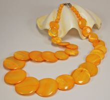 Perlmutt Collier ca. 48cm