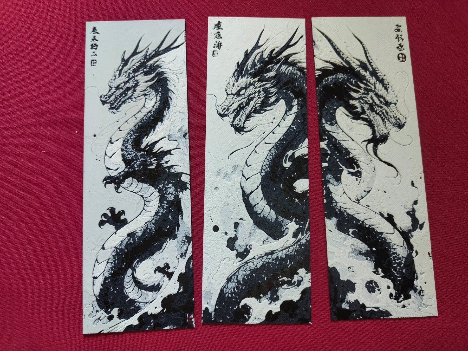 Altre raccolte & rarità: Chinesischer Drache • Tuschemalerei • Mythologie – Nuovo (secondo la descrizione) da Therwil venduto da Titan_Tech