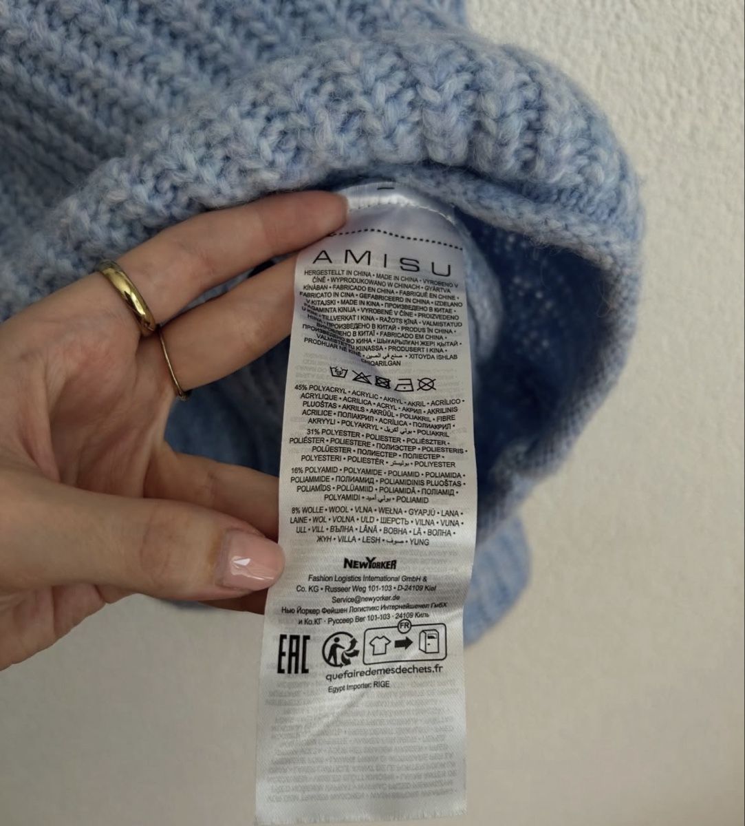 Maglioni & Felpe: Strickpullover blau – Usato da Chur venduto da faja7000 4