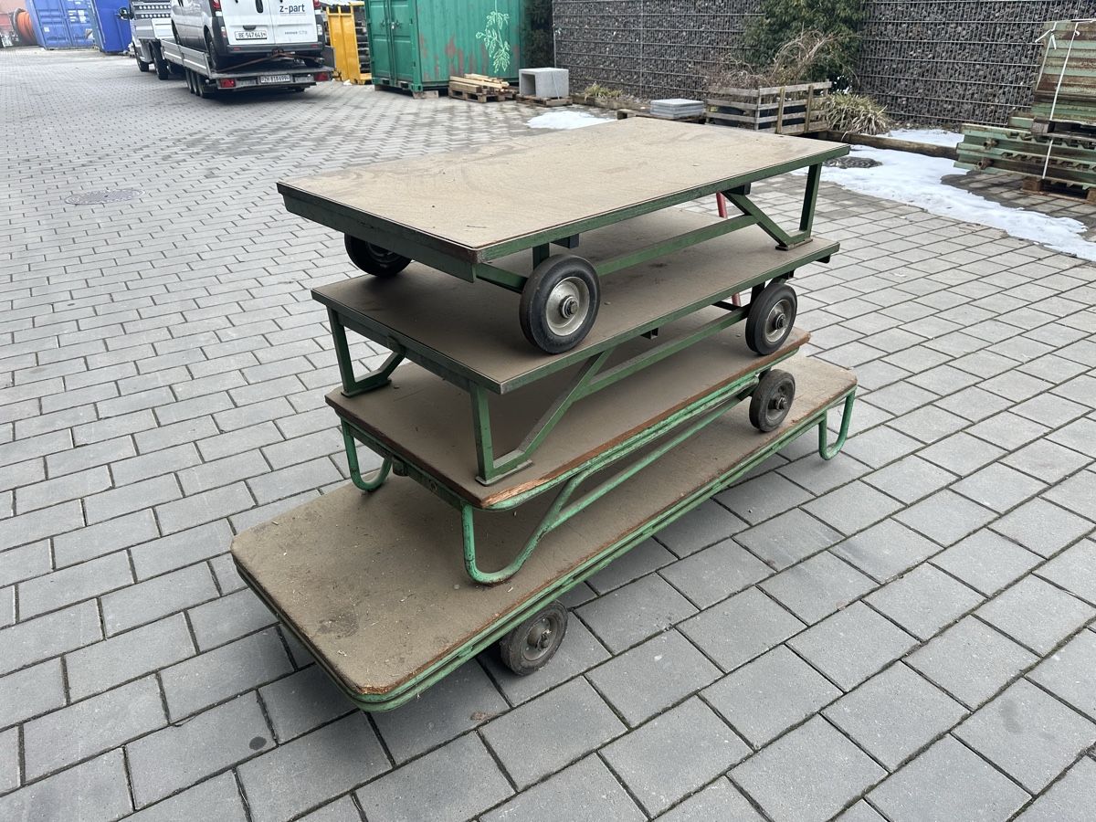 Carrelli di trasporto: Robuster Transportwagen /Lagerwagen – Usato da Rümlang venduto da Gartenbau25 1
