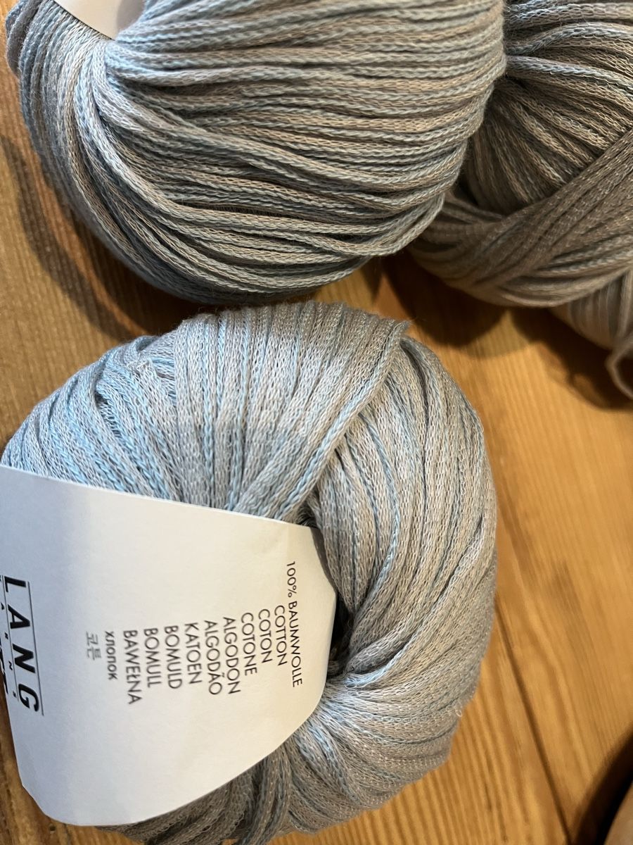 Lang Yarns Lana: Lang Yarns Duett graublau – Nuovo (secondo la descrizione) da Schwendibach venduto da didu12 2