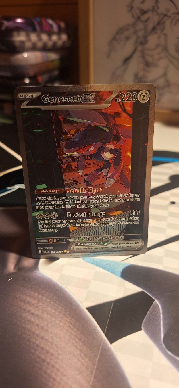Pokémon Sammelbilder & Trading cards: Genesect EX BLK EN 169/086 / Pokemon SAR – Neu (gemäss Beschreibung) aus Oberriet SG von Poketcm