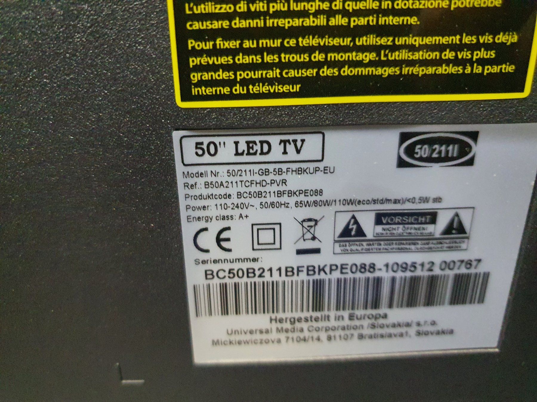 Blaupunkt Televisori: TV Blaupunkt 50" – Usato da Erstfeld venduto da Gina033 5