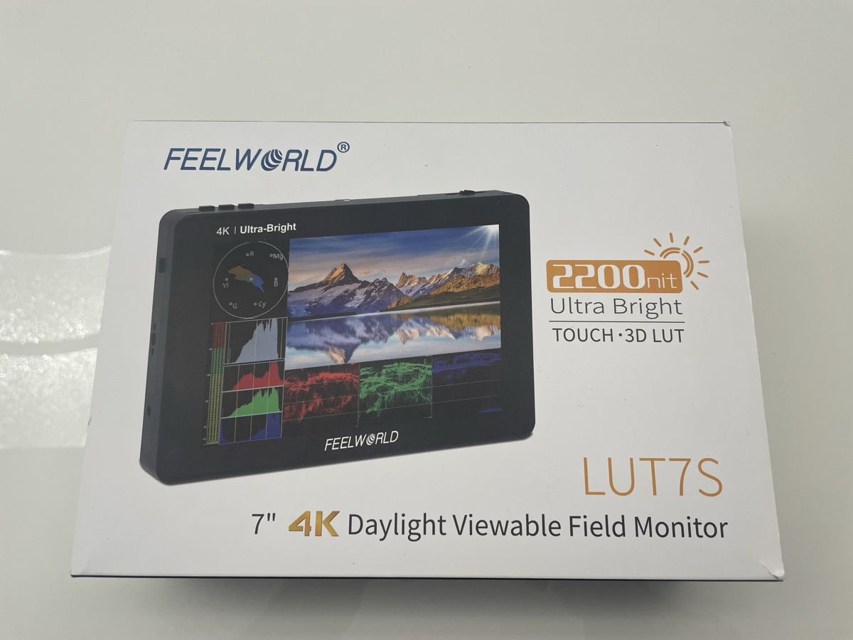 Monitor: Monitor Ecran 7 pouces HDMI SDI Feelworld Lut7s – Nuovo e nell'imballaggio originale da Bottens venduto da 2Lens 1