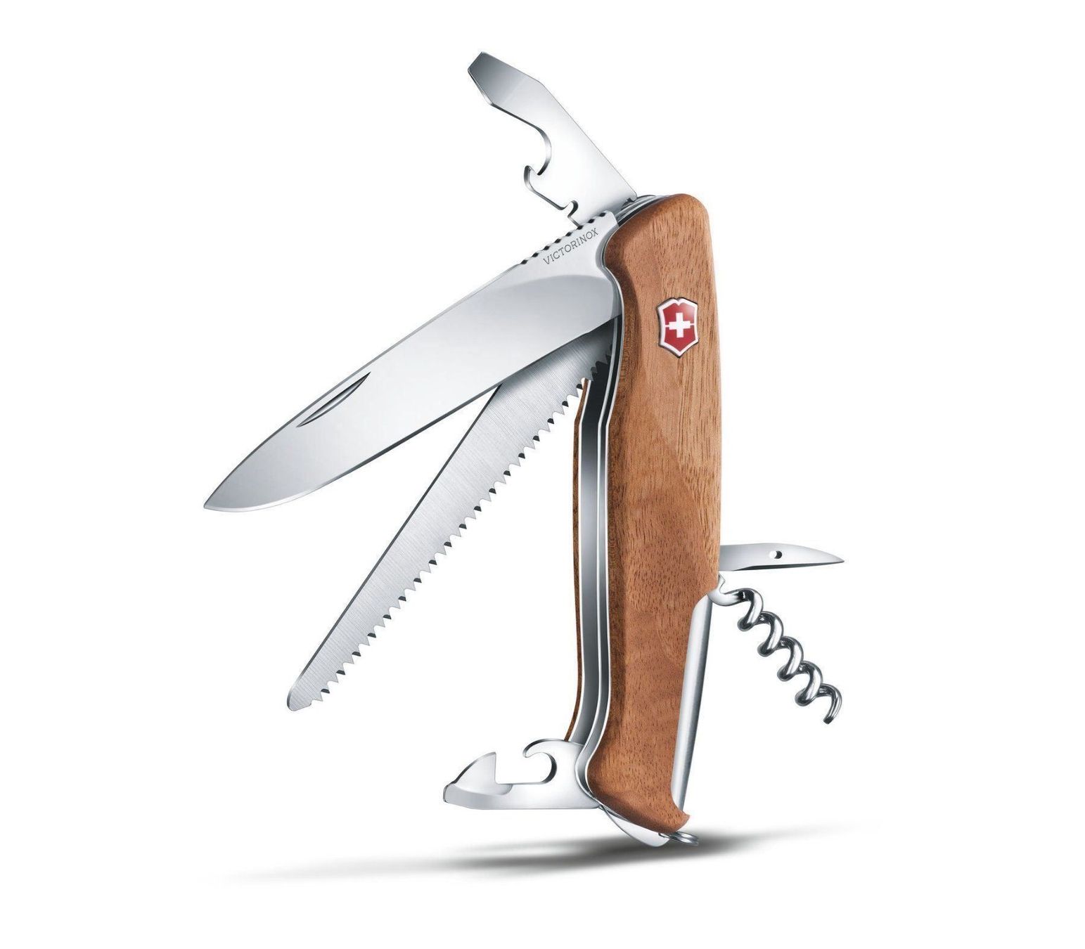 Victorinox Coltelli tascabile: Ranger Wood  Gewinner des Red Dot Award – Nuovo e nell'imballaggio originale da Davos Platz venduto da wauwauin 3
