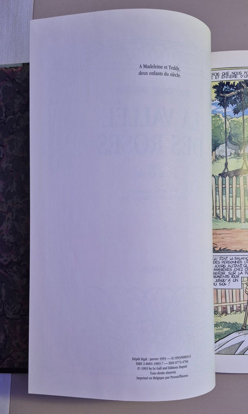Comics: Théodore Poussin 7 - La Vallée des Roses - BD EO – Gebraucht aus Grand-Lancy von loi_599y 3