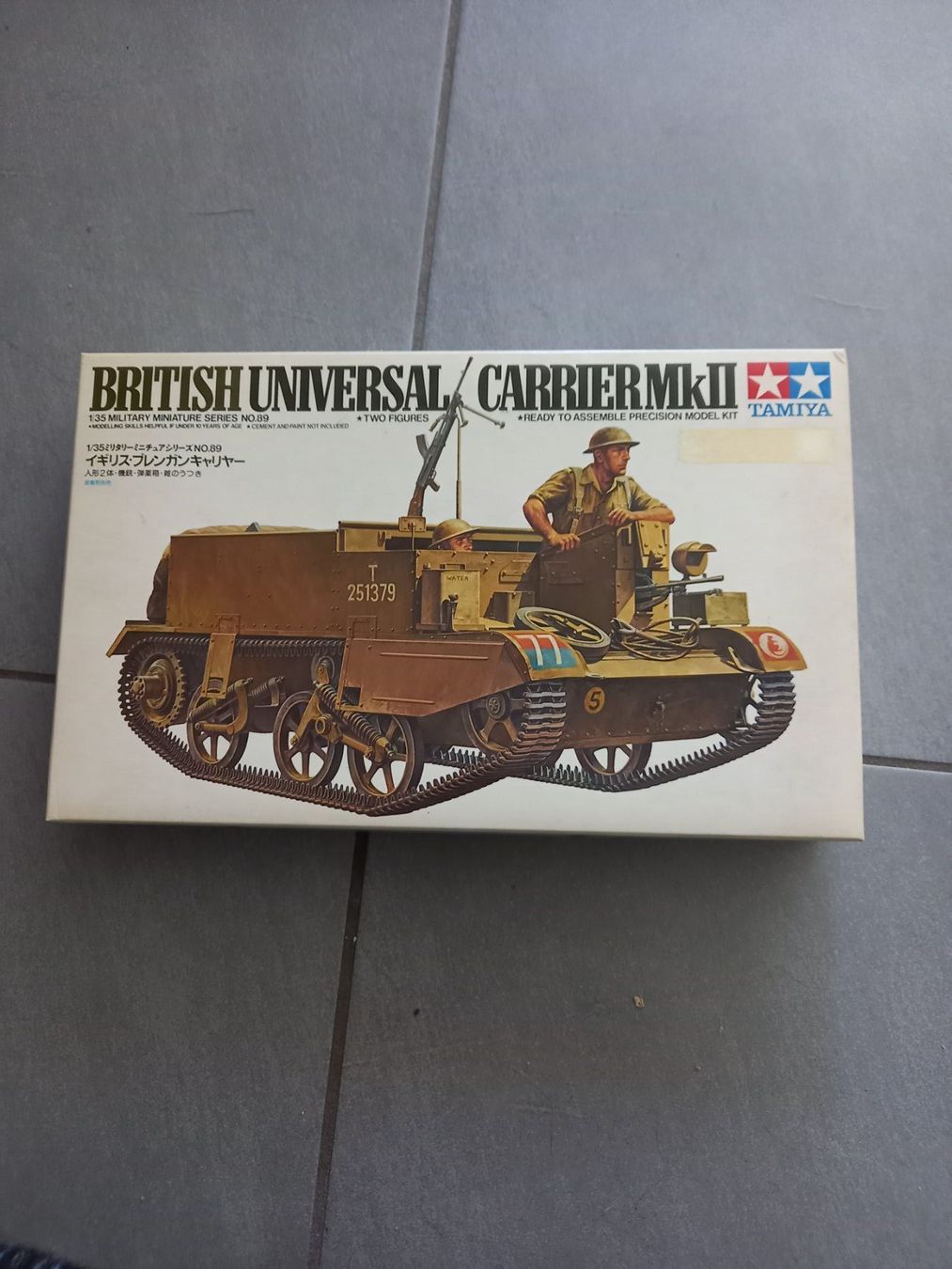 Tamiya Modellbausätze & Standmodelle: Maquette bren carrier mkII – Neu und originalverpackt aus St-Cergue von DmitriS