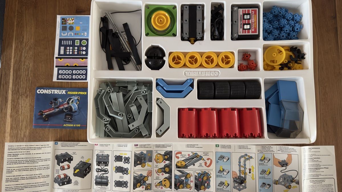 Meccano Kit di costruzioni: Fisher-Price Construx Action 6100 – Usato da Reinach BL venduto da schnaeppliinsel 4