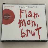 Hörbuch Flammenbrut von Simon Beckett gelesen von J. Steck